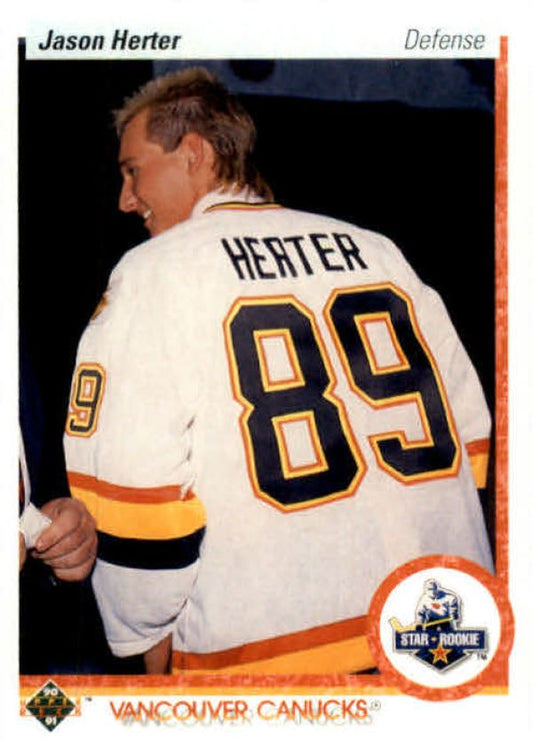 NHL 1990-91 Upper Deck - No 325 - Jason Herter