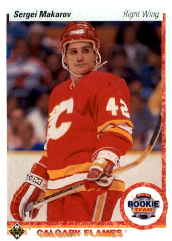 NHL 1990-91 Upper Deck - No 336 - Sergei Makarov