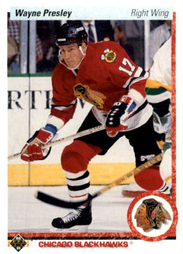 NHL 1990-91 Upper Deck - No 339 - Wayne Presley