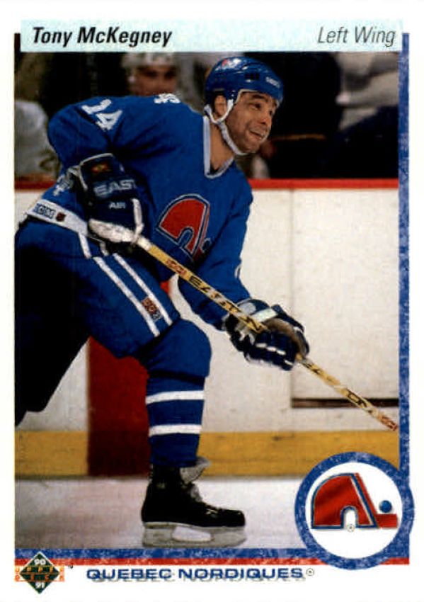 NHL 1990-91 Upper Deck - No 340 - Tony McKegney