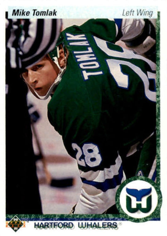 NHL 1990-91 Upper Deck - No 343 - Mike Tomlak