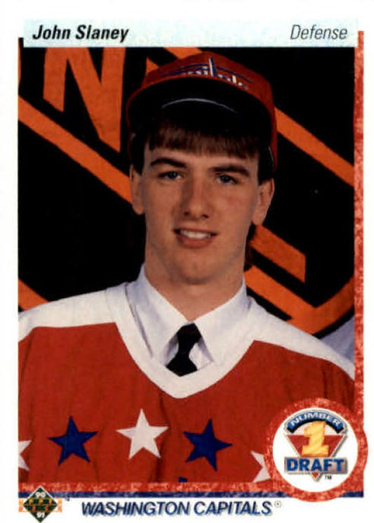 NHL 1990-91 Upper Deck - No 360 - John Slaney