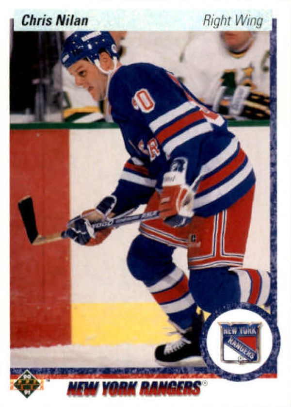 NHL 1990-91 Upper Deck - No 368 - Chris Nilan