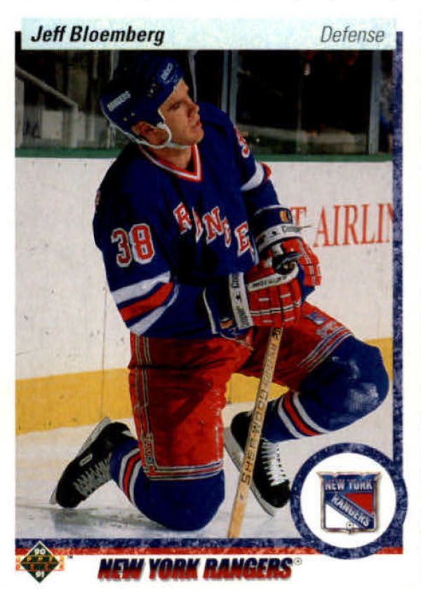 NHL 1990-91 Upper Deck - No 370 - Jeff Bloemberg