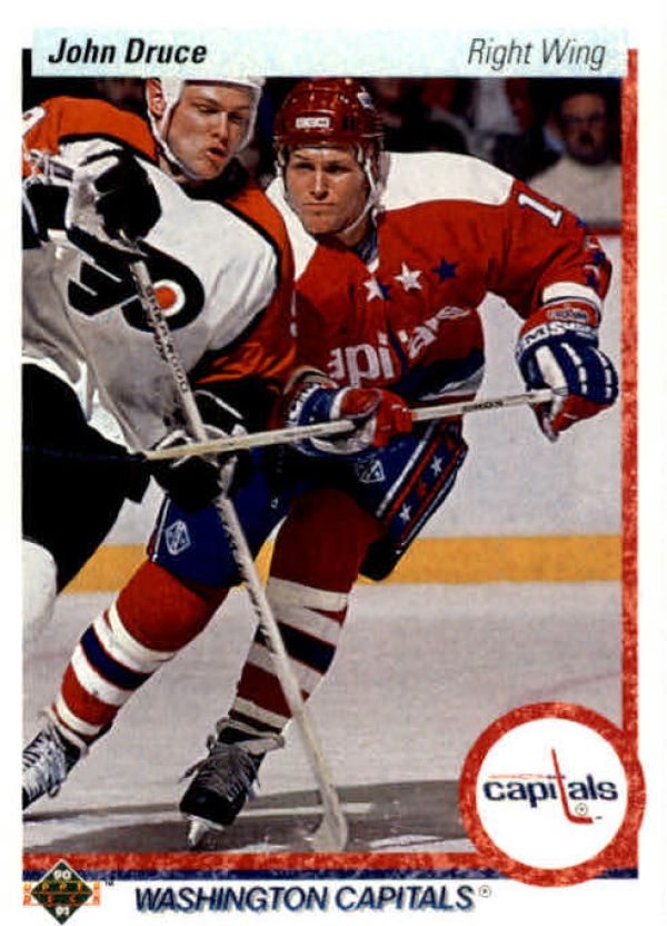 NHL 1990-91 Upper Deck - No 371 - John Druce