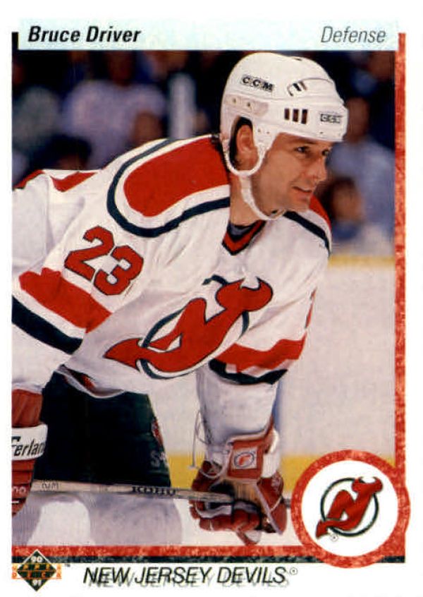 NHL 1990-91 Upper Deck - No 373 - Bruce Driver