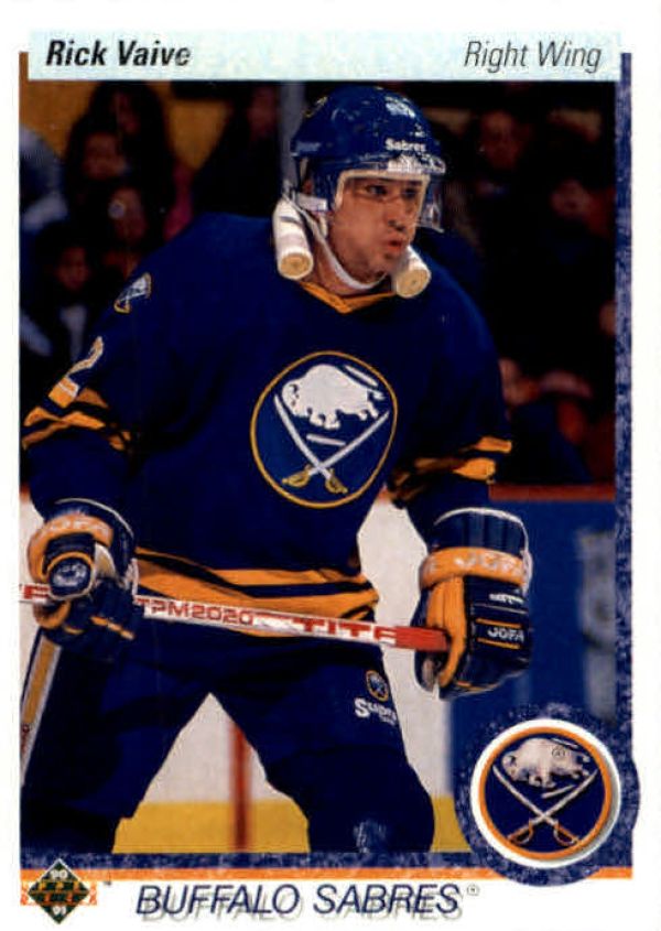 NHL 1990-91 Upper Deck - No 376 - Rick Vaive