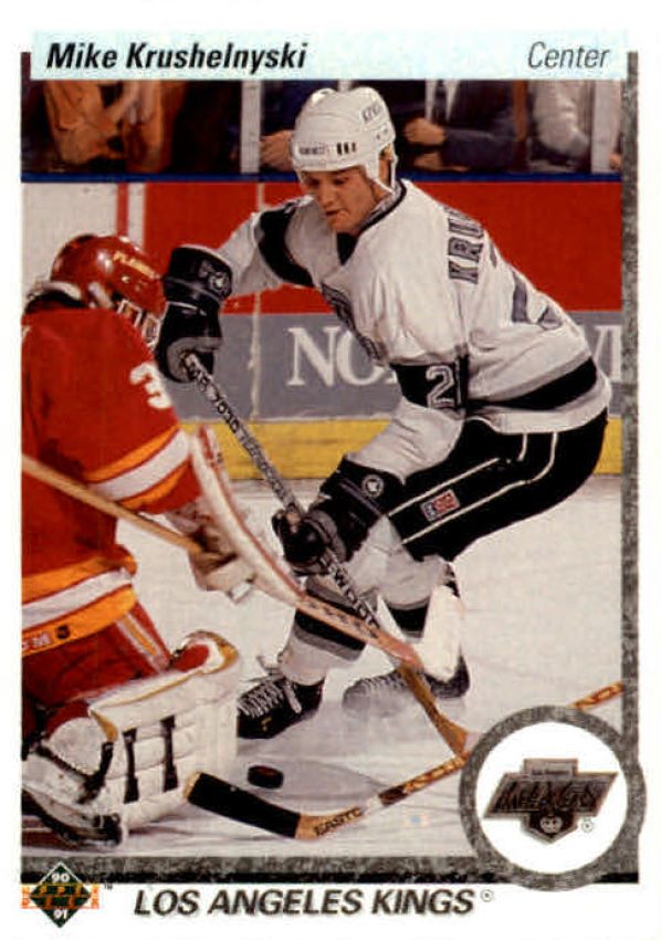 NHL 1990-91 Upper Deck - No. 394 - Mike Krushelnyski