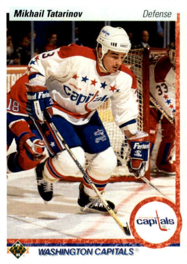 NHL 1990-91 Upper Deck - No 401 - Mikhail Tatarinov