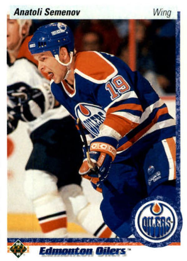 NHL 1990-91 Upper Deck - No 405 - Anatoli Semenov