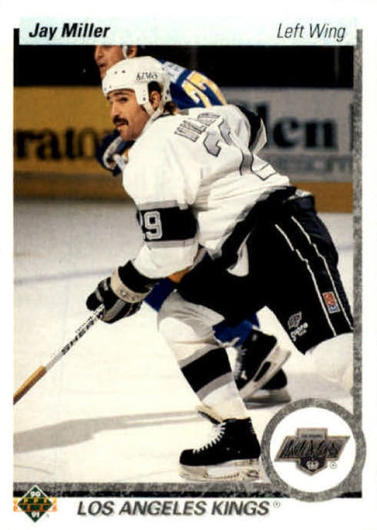 NHL 1990-91 Upper Deck - No 414 - Jay Miller