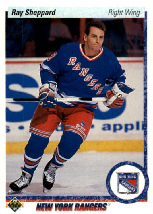 NHL 1990-91 Upper Deck - No 420 - Ray Sheppard