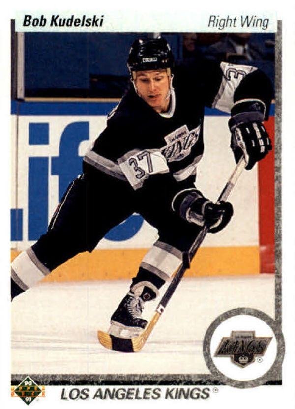 NHL 1990-91 Upper Deck - No 433 - Bob Kudelski