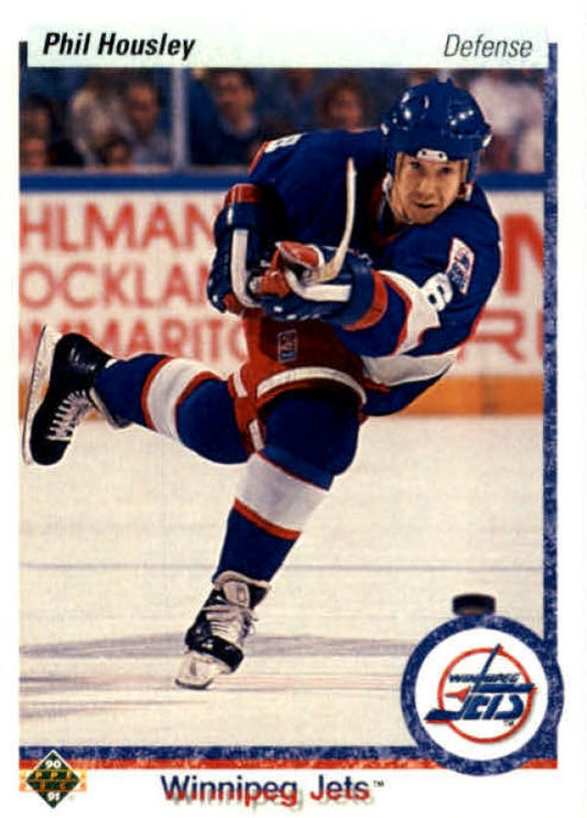 NHL 1990-91 Upper Deck - No 435 - Phil Housley