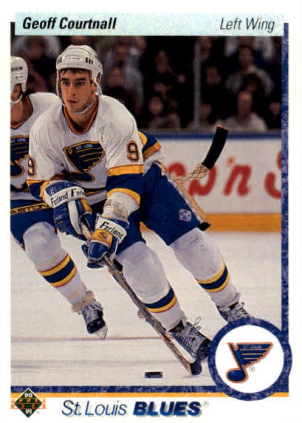 NHL 1990-91 Upper Deck - No 438 - Geoff Courntall