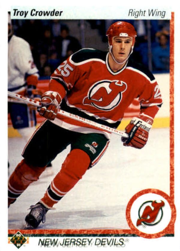 NHL 1990-91 Upper Deck - No 441 - Troy Crowder