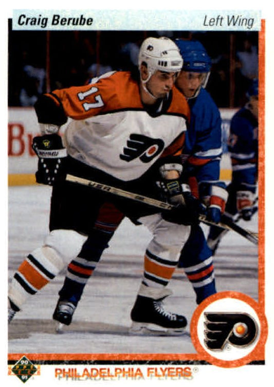 NHL 1990-91 Upper Deck - No 450 - Chris Berube