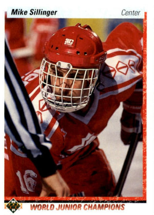 NHL 1990-91 Upper Deck - No 452 - Mike Sillinger