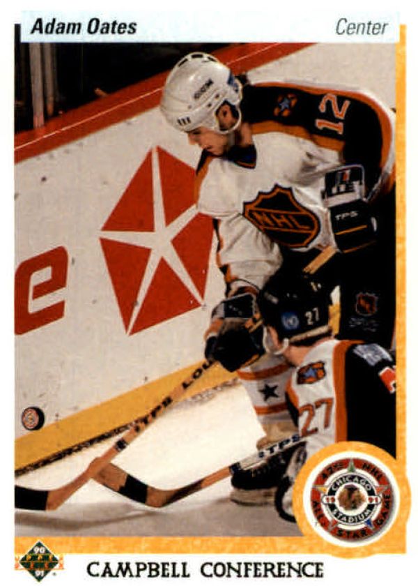 NHL 1990-91 Upper Deck - No 483 - Adam Oates