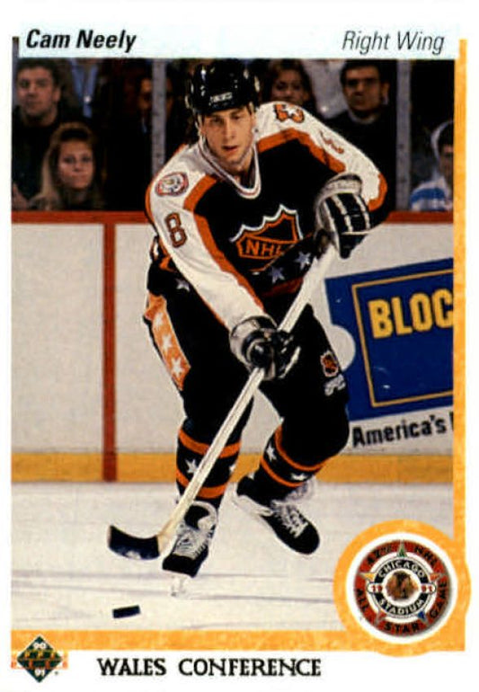 NHL 1990-91 Upper Deck - No 493 - Cam Neely