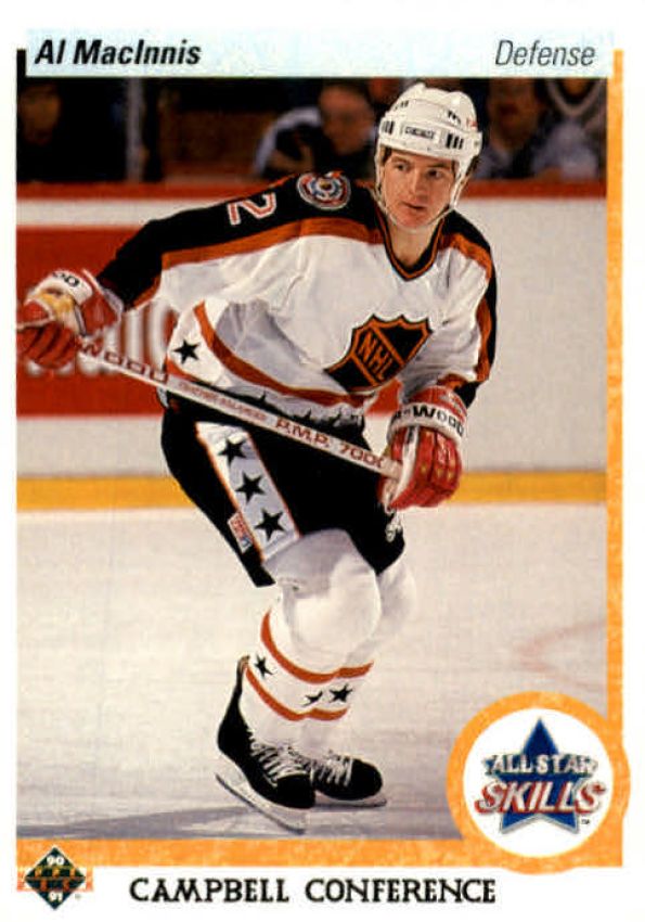 NHL 1990-91 Upper Deck - No 497 - Al MacInnis