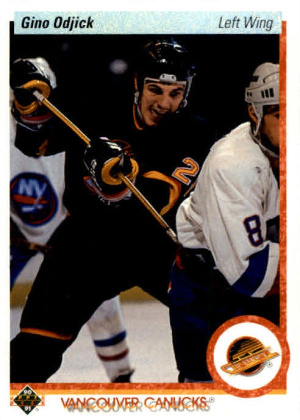 NHL 1990-91 Upper Deck - No 518 - Gino Odjick