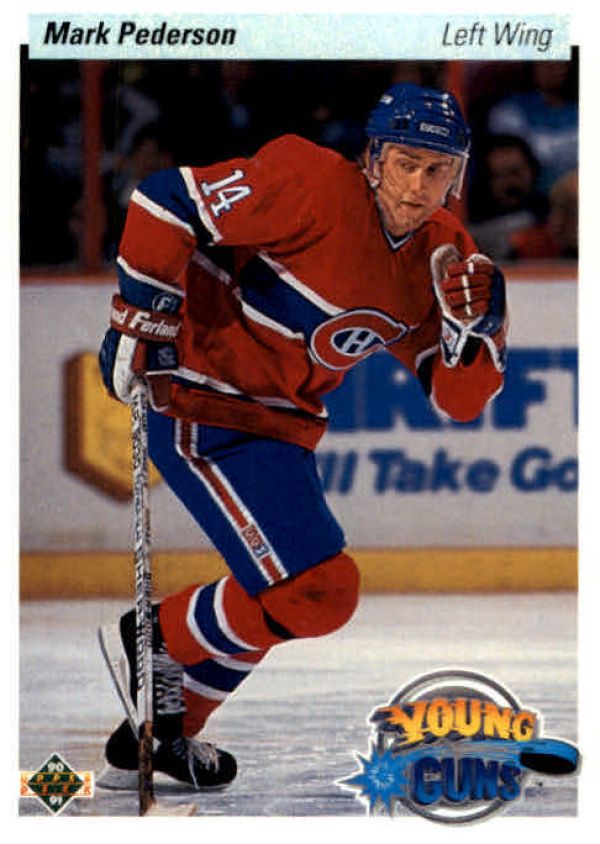 NHL 1990-91 Upper Deck - No 532 - Mark Pederson