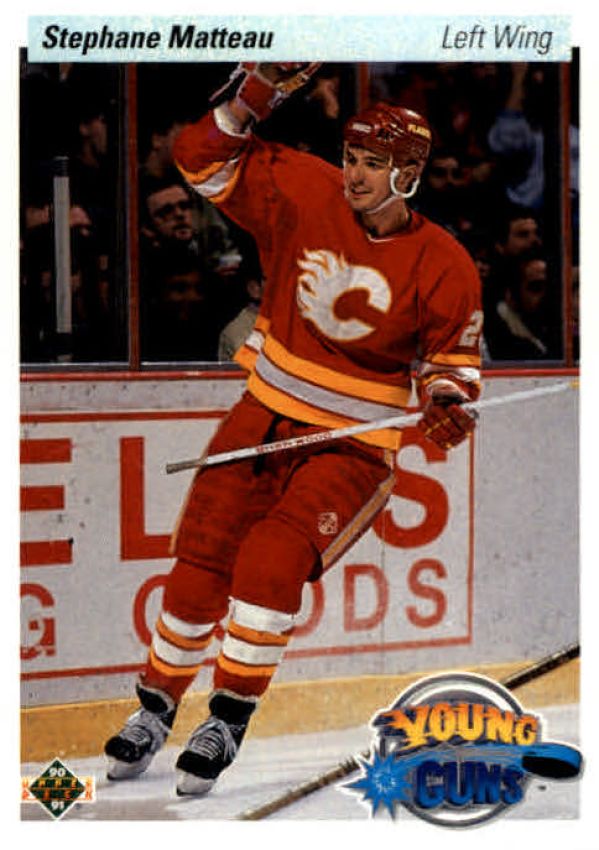 NHL 1990-91 Upper Deck - No 535 - Stephane Matteau