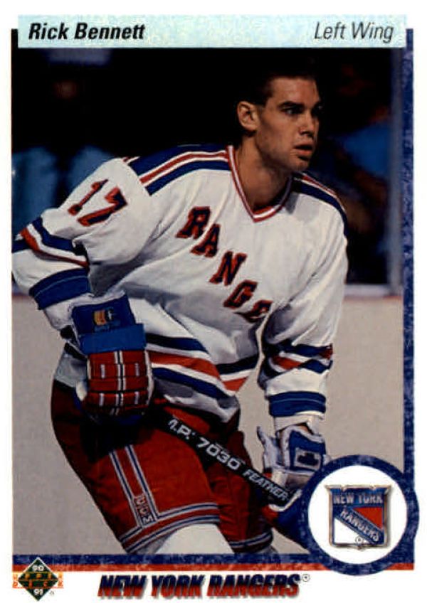 NHL 1990-91 Upper Deck - No 540 - Rick Bennett