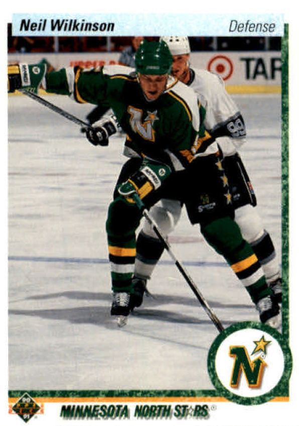 NHL 1990-91 Upper Deck - No 547 - Neil Wilkinson