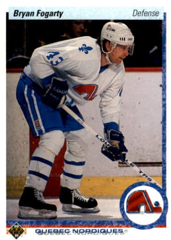 NHL 1990-91 Upper Deck - No 548 - Bryan Fogarty