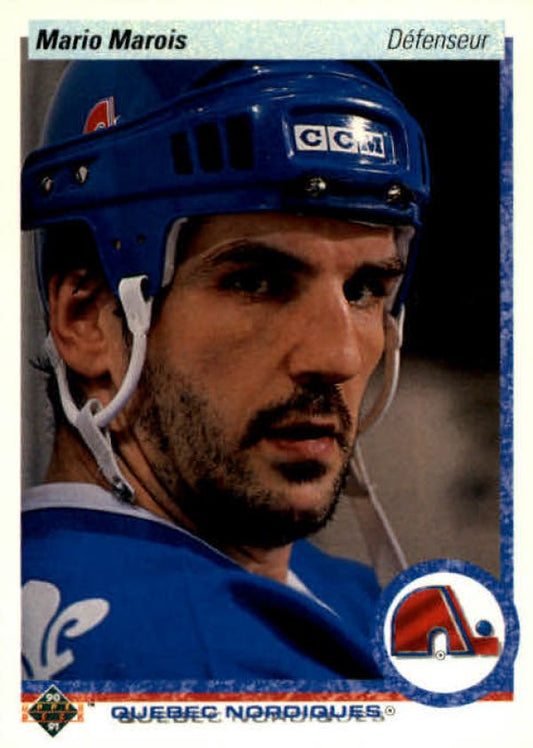 NHL 1990-91 Upper Deck French - No 8 - Mario Marois