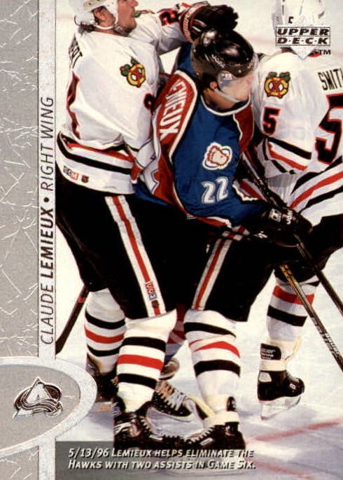 NHL 1996 / 97 Upper Deck - No 243 - Claude Lemieux