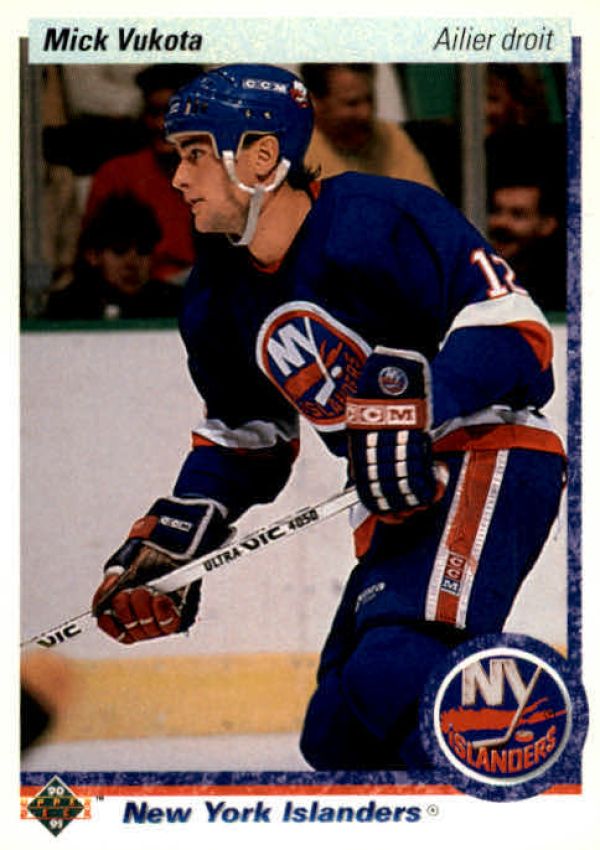 NHL 1990-91 Upper Deck French - No. 39 - Mick Vukota