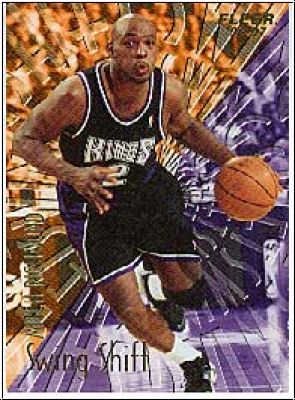 NBA 1996-97 Fleer Swing Shift - No 12 of 15 - Mitch Richmond