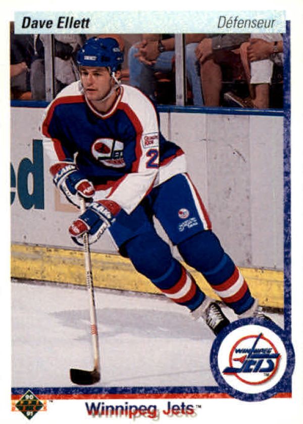 NHL 1990-91 Upper Deck French - No 71 - Dave Ellett