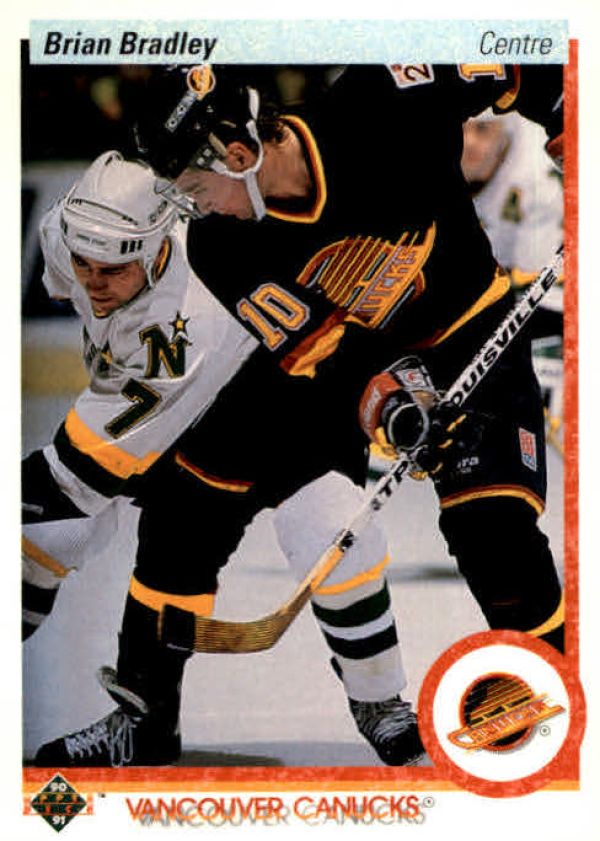 NHL 1990-91 Upper Deck French - No 79 - Brian Bradley