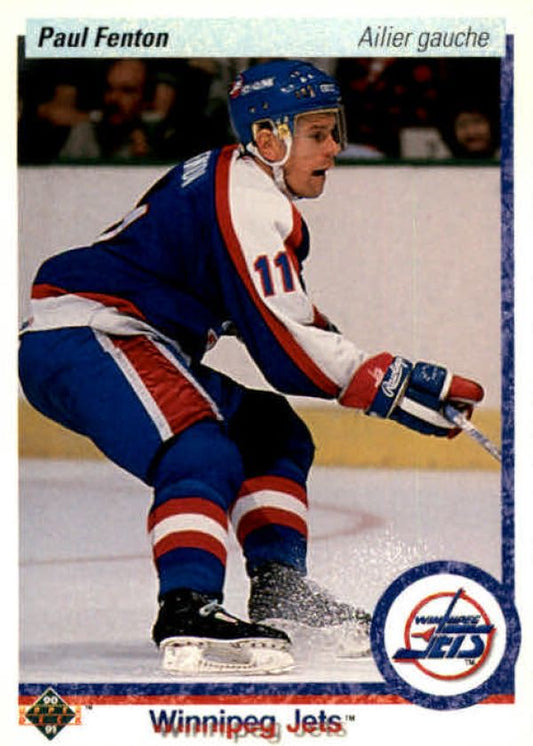 NHL 1990-91 Upper Deck French - No 92 - Paul Fenton