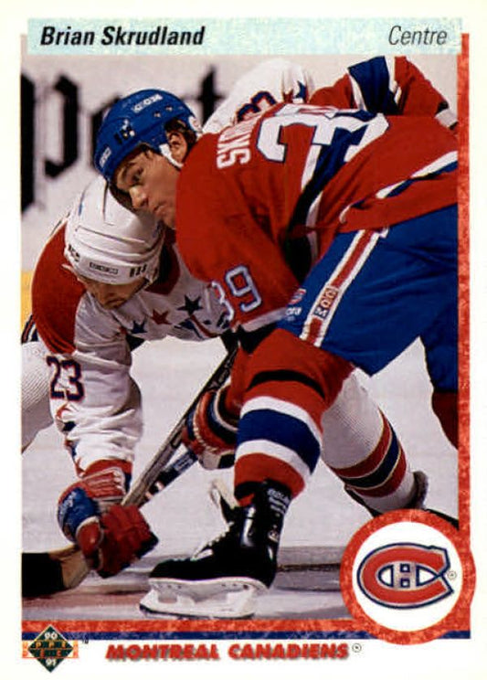 NHL 1990-91 Upper Deck French - No 93 - Brian Skrudland