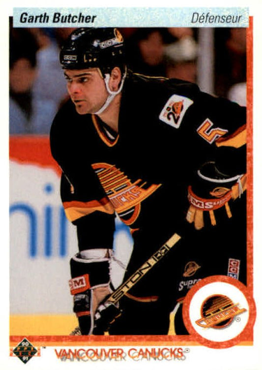 NHL 1990-91 Upper Deck French - No 98 - Garth Butcher