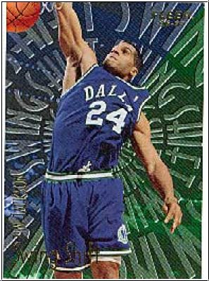 NBA 1996-97 Fleer Swing Shift - No 6 of 15 - Jim Jackson