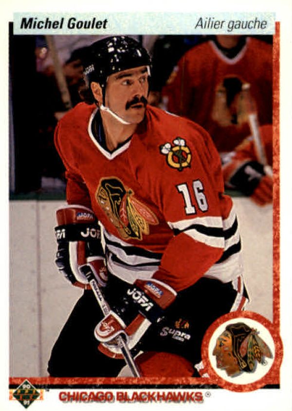 NHL 1990-91 Upper Deck French - No 133 - Michel Goulet