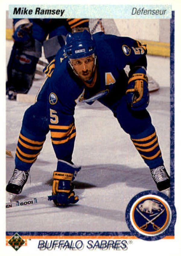 NHL 1990-91 Upper Deck French - No 168 - Mike Ramsey