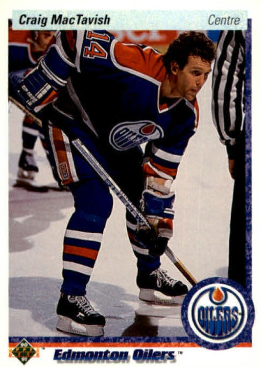 NHL 1990-91 Upper Deck French - No 169 - Craig MacTavish