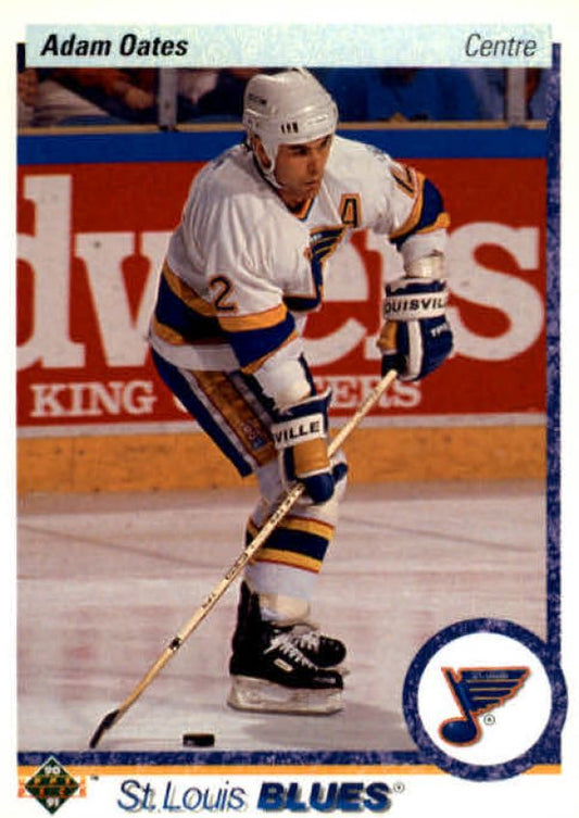 NHL 1990-91 Upper Deck French - No 173 - Adam Oates