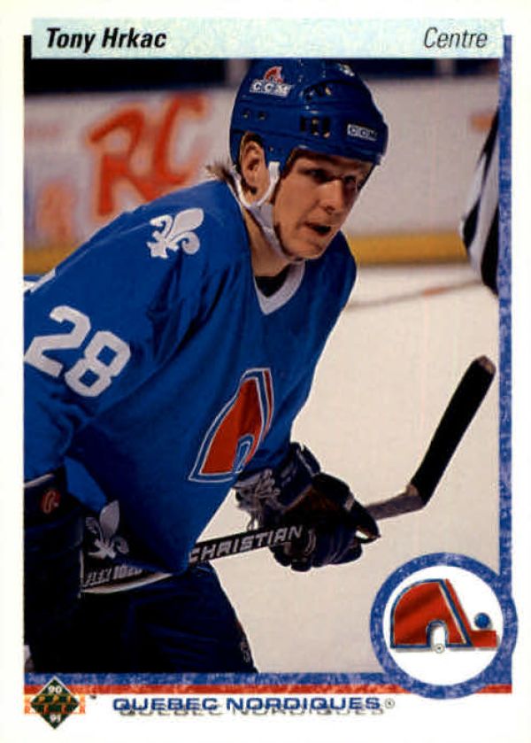 NHL 1990-91 Upper Deck French - No 184 - Tony Hrkac