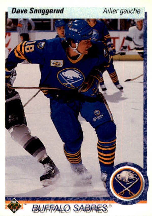 NHL 1990-91 Upper Deck French - No 189 - Dave Snuggerud