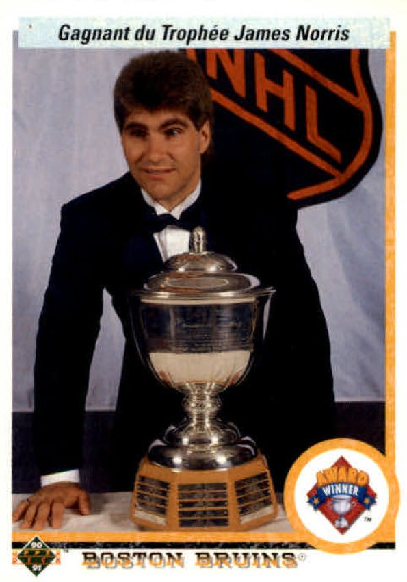 NHL 1990-91 Upper Deck French - No 204 - Ray Bourque