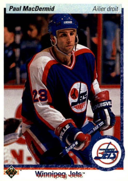 NHL 1990-91 Upper Deck French - No 218 - Paul MacDermid