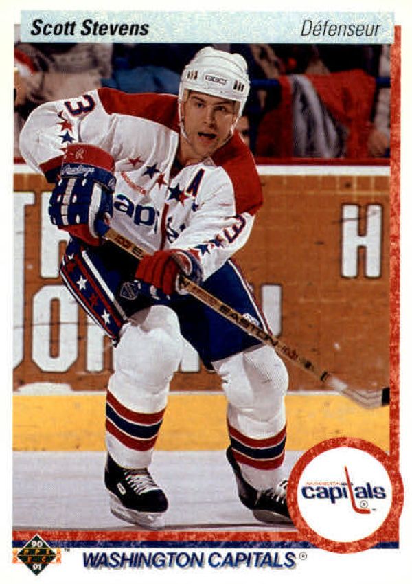 NHL 1990-91 Upper Deck French - No 236 - Scott Stevens